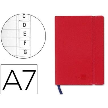 INDEX DIN A7 VERMELL | 8423473374980 | LIDERPAPEL