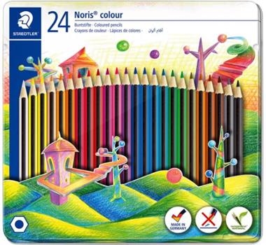 24 LLAPIS NORIS COLOUR CAIXA METAL·LICA | 4007817062654 | STAEDTLER