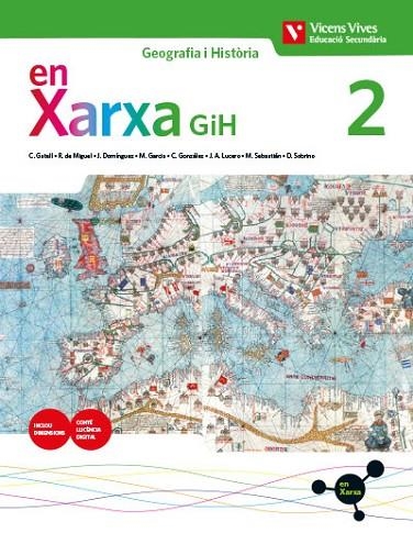 EN XARXA CIENCIES SOCIALS  2 ESO | 9788468278957 | VVAA