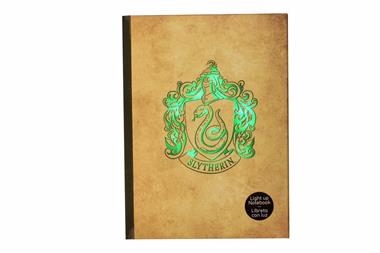 SLYTHERIN LIBRETA CON LUZ HARRY POTTER | 8436535274685 | SD TOYS