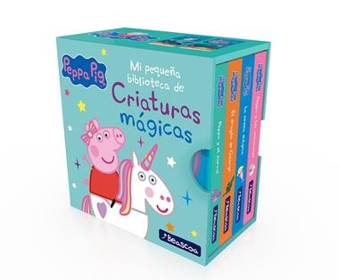 Mi pequeña biblioteca de criaturas magicas Sirenas unicornios narvales y dragones | 9788448858353 | HASBRO & EONE