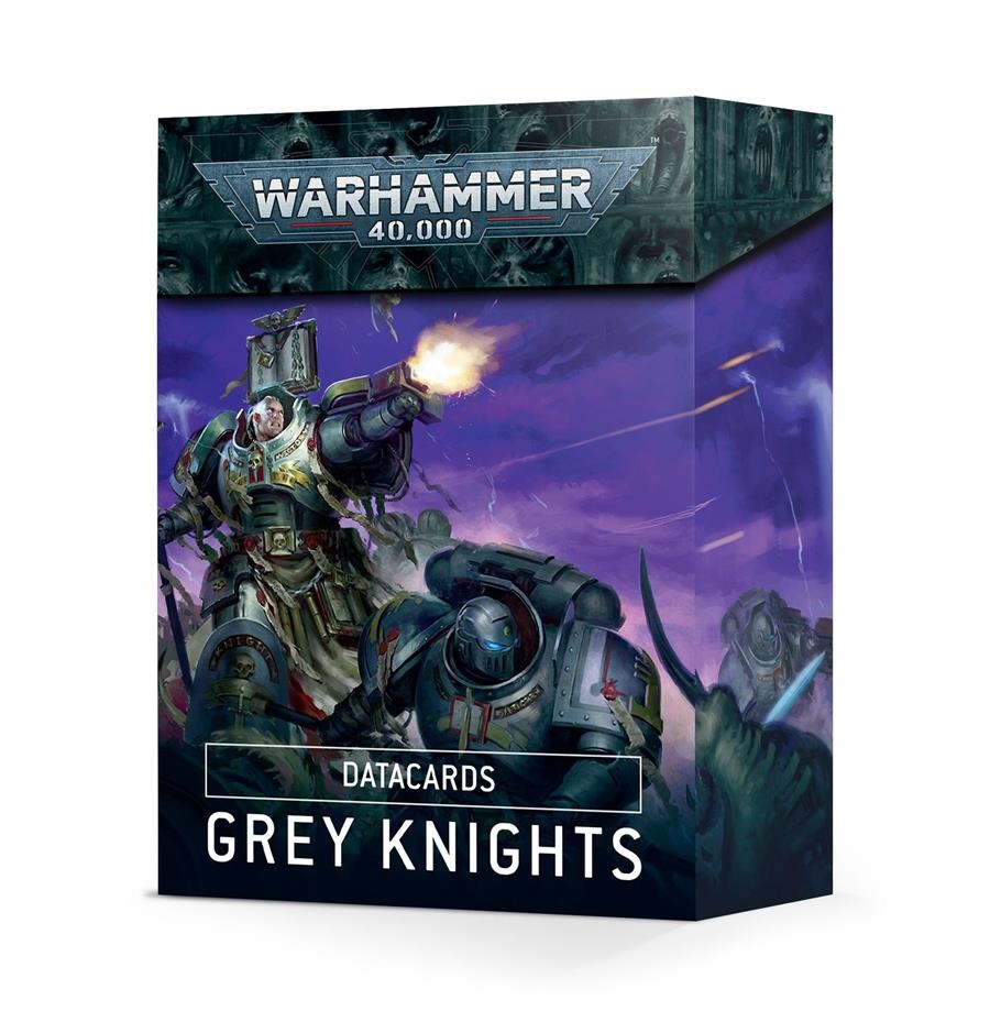 DATACARDS: GREY KNIGHTS (ENGLISH) | 5011921134335 | GAMES WORKSHOP