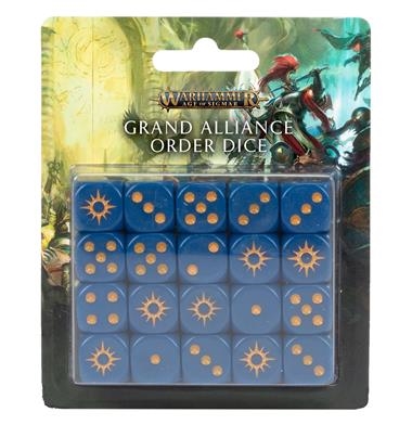 GRAND ALLIANCE ORDER DICE | 5011921142330 | GAMES WORKSHOP