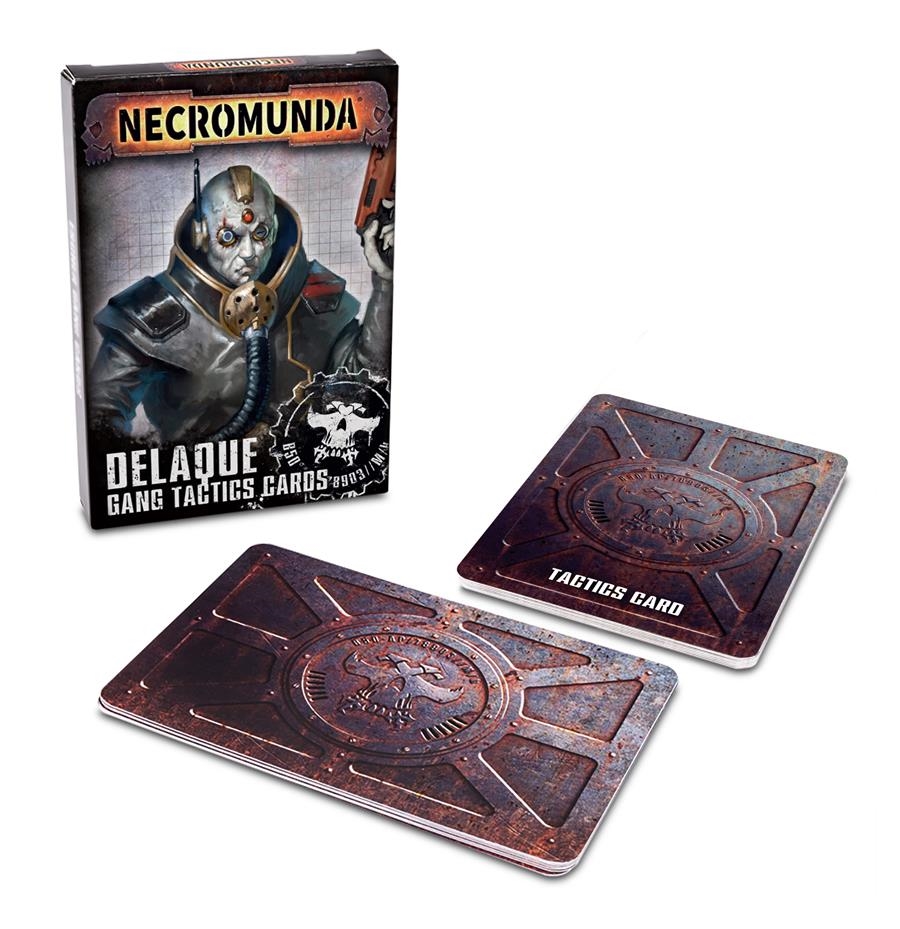 NECROMUNDA: DELAQUE GANG TACTICS CARDS | 5011921132010 | GAMES WORKSHOP