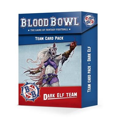 BLOOD BOWL DARK ELF TEAM CARD PACK | 5011921158355 | GAMES WORKSHOP