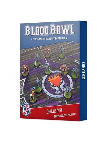 BLOOD BOWL: DARK ELF PITCH & DUGOUTS | 5011921160129 | GAMES WORKSHOP