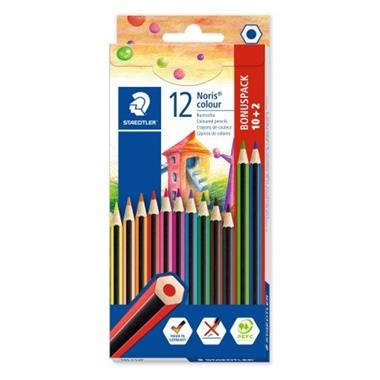 CAIXA 12 COLORS DE FUSTA NORIS  | 4007817018132 | STAEDTLER 