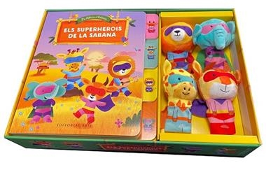 ELS SUPERHEROIS DE LA SABANA LA FÀBRICA D'HISTÒRIES | 9788418434518 | BENEDICTE RIVERE & DAN TAYLOR