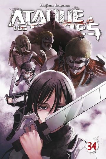 ATAQUE A LOS TITANES 34 | 9788467948165 | HAJIME ISAYAMA