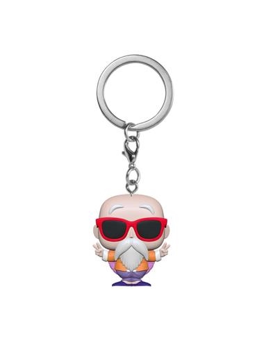 MASTER ROSHI (PEACE SING) WITH SWORD LLAVERO CON FIGURA DE PLASTICO | 889698547314 | POKET POP KEYCHAIN