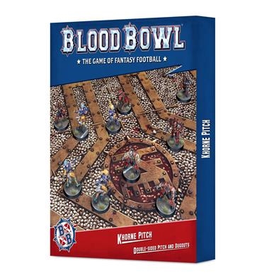 BLOOD BOWL: KHORNE PITCH & DUGOUTS | 5011921143924 | GAMES WORKSHOP