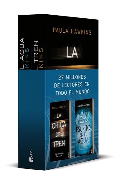 PACK LA CHICA DEL TREN + ESCRITO EN EL AGUA | 9788408249924 | Paula Hawkins