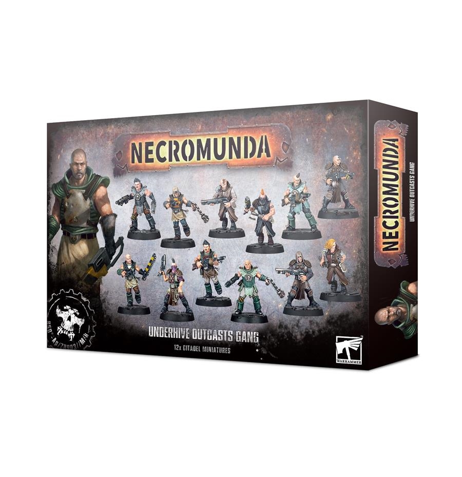 NECROMUNDA: UNDERHIVE OUTCASTS GANG | 5011921163380 | GAMES WORKSHOP