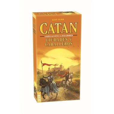 CATAN AMPLIACION 5-6 JUGADORES CIUDADES Y CABALLEROS | 8436017220520 | KLAUS TEUBER