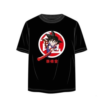 GOKU NEN BASTO SAMARRETA NEGRA M | 3609085311505 | DRAGON BALL