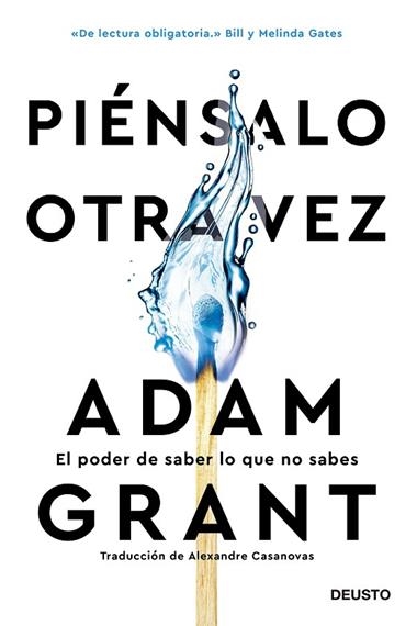 Piénsalo otra vez | 9788423432905 | Adam Grant