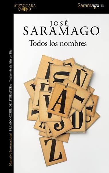 TODOS LOS NOMBRES | 9788420461779 | JOSE SARAMAGO