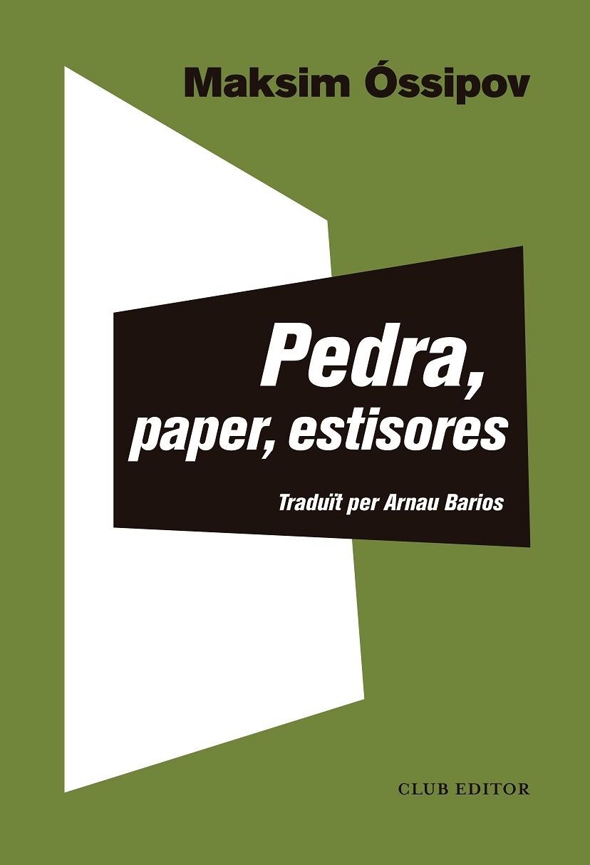 PEDRA PAPER ESTISORES | 9788473293266 | MAKSIM ÓSSIPOV