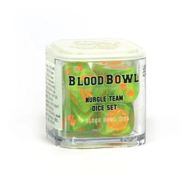 BLOOD BOWL: NURGLE TEAM DICE | 5011921165612 | GAMES WORKSHOP