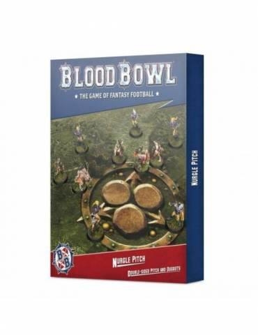 BLOOD BOWL: NURGLE TEAM PITCH & DUGOUTS | 5011921173907 | GAMES WORKSHOP