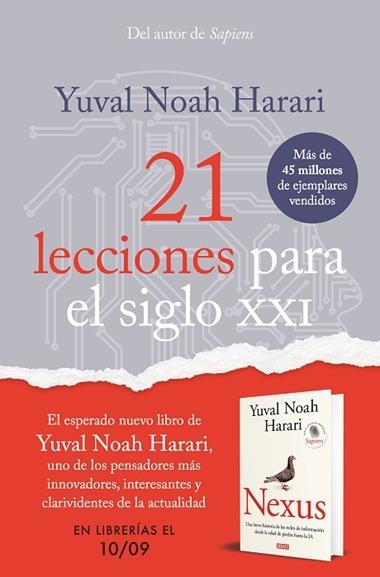 21 lecciones para el siglo XXI | 9788466361200 | YUVAL NOAH HARARI