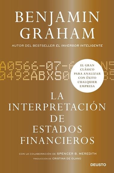 La interpretación de estados financieros | 9788423433308 | Benjamin Graham