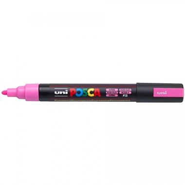 POSCA PC-5M FLUORESCENT PINK BULLET SHAPED | 4902778198070 | UNI POSCA