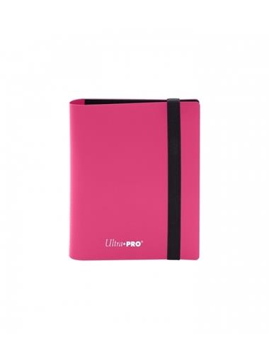 ULTRA PRO BINDER PORTFOLIOS HOT PINK 80 20 4 POCKET PAGES | 074427153724 | ULTRA PRO