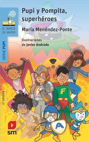 Pupi y Pompita, superhéroes | 9788491073352 | MARIA MENENDEZ PONTE