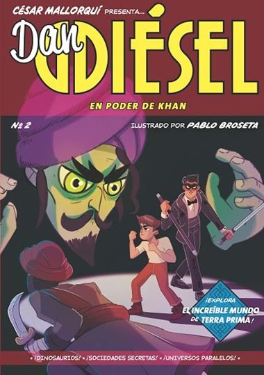 Dan Diésel 02 En poder de Khan | 9788413921433 | César Mallorquí
