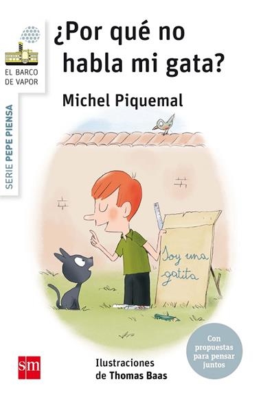Pepe piensa por qué no habla mi gata | 9788467585230 | Michel Piquemal