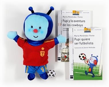 Pack pupi futbolista | 9788467556322 | MARIA MENENDEZ PONTE