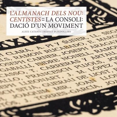 L’ALMANACH DELS NOUCENTISTES | 9788412302929 | ALEIX CATASUS & BERNAT PUIGDOLLERS