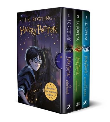 HARRY POTTER  POTTER ESTUCHE 1 & 2 & 3 | 9788418796180 | J. K. ROWLING