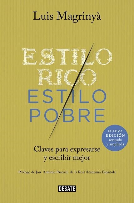 ESTILO RICO ESTILO POBRE | 9788418619540 | LUIS MAGRINYA