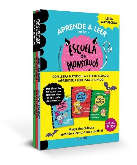 PACK APRENDE A LEER EN LA ESCUELA DE MONSTRUOS | 9788419169983 | SALLY RIPPIN & MAR BENEGAS