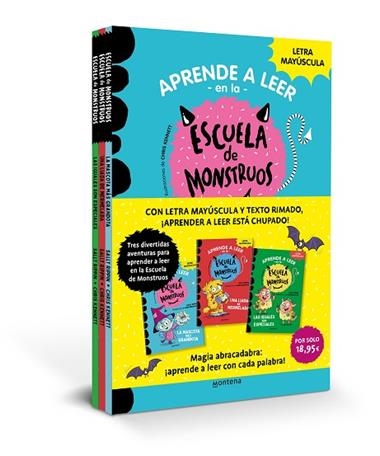 APRENDE A LEER EN LA ESCUELA DE MONSTRUOS PACK | 9788419169983 | SALLY RIPPIN & MAR BENEGAS
