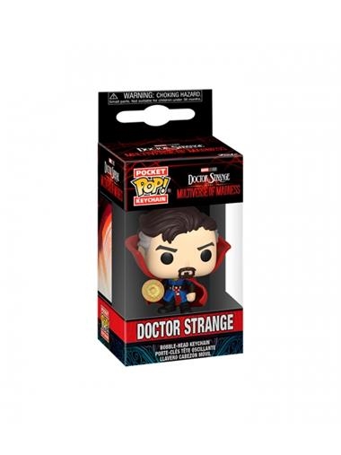 DOCTOR STRANGE LLAVERO CABEZON MOVIL | 889698609111 | POKET POP KEYCHAIN
