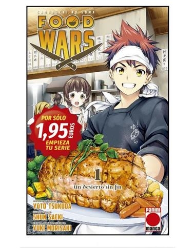 FOOD WARS 01 | 9788411014953 | YUTO TSUKUDA & SHAEKISHUN