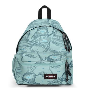 PADDED ZIPPL'R + MAP TURQUOISE | 196246321761 | EASTPAK