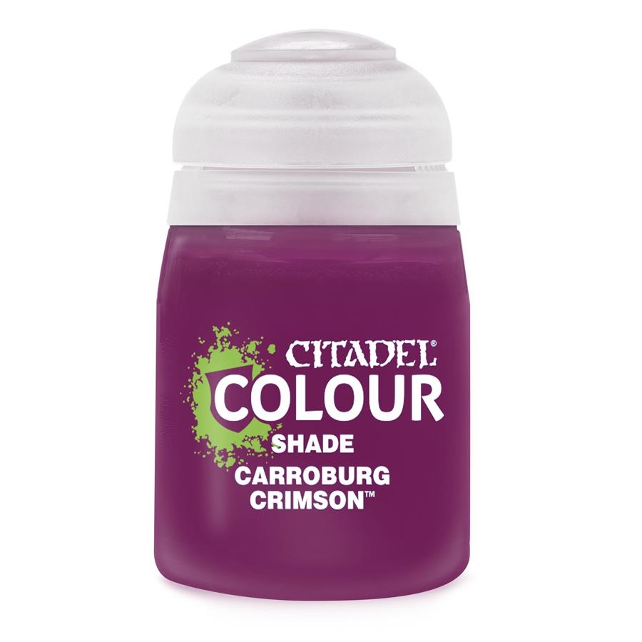 SHADE: CARROBURG CRIMSON (18ML) (6 PACK) | 99189953055061 | GAMES WORKSHOP