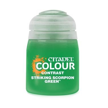 CONTRAST: S/SCORPION GREEN (18ML) (6 PK) | 99189960042061 | GAMES WORKSHOP