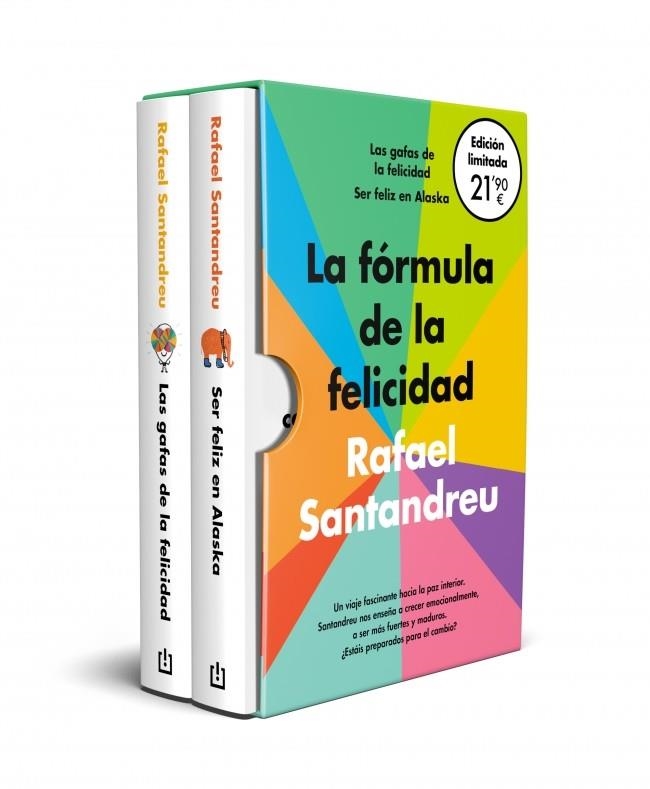 Estuche La fórmula de la felicidad Las gafas de la felicidad & Ser feliz en Alaska | 9788466363952 | Rafael Santandreu