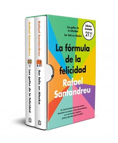Estuche La fórmula de la felicidad Las gafas de la felicidad & Ser feliz en Alaska | 9788466363952 | Rafael Santandreu