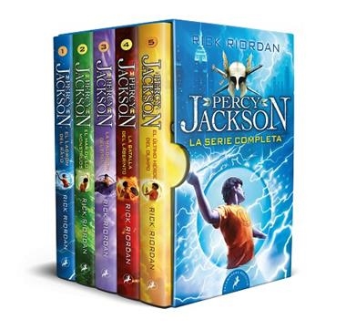 ESTUCHE PERCY JACKSON Y LOS DIOSES DEL OLIMPO | 9788418173721 | RICK RIORDAN