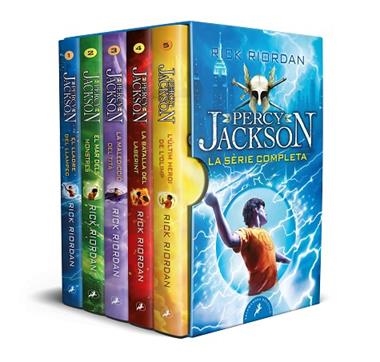 ESTUCHE PERCY JACKSON I ELS DEUS DE L'OLIMP | 9788418173738 | RICK RIORDAN