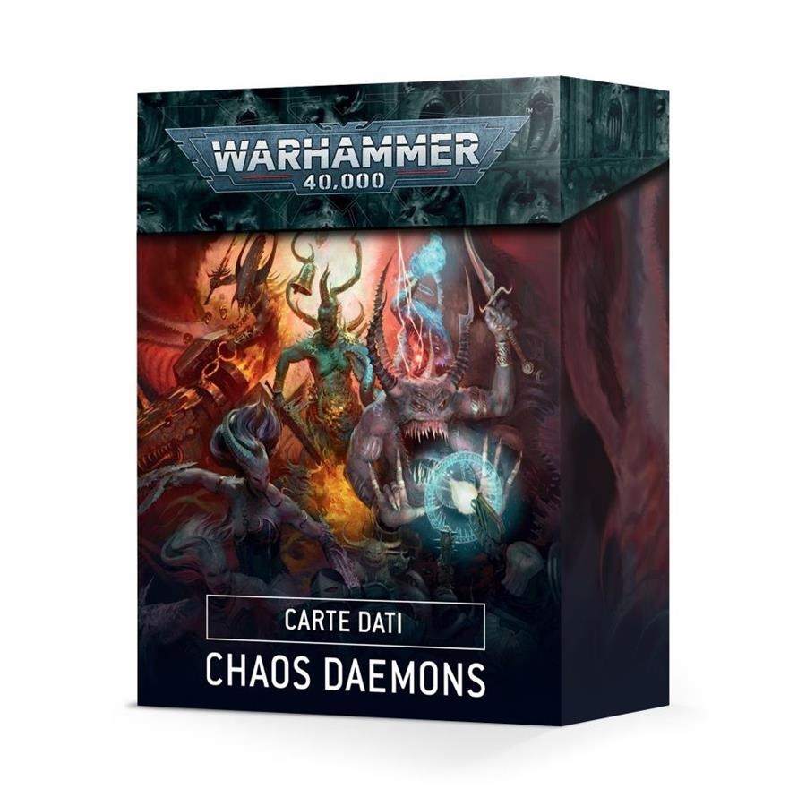 DATACARDS: CHAOS DAEMONS (ENGLISH) | 5011921134663 | GAMES WORKSHOP