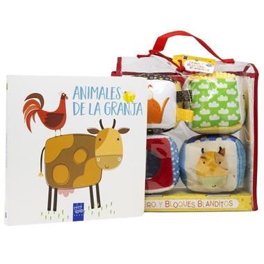 Mi primera maleta juega y aprende Animales de la granja | 9788408261667 | YOYO