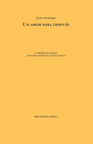 Un amor para después | 9788418935824 | Juan Almagro