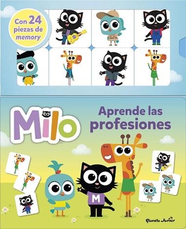 Milo Aprende las profesiones | 9788408259664 | Planeta Junior